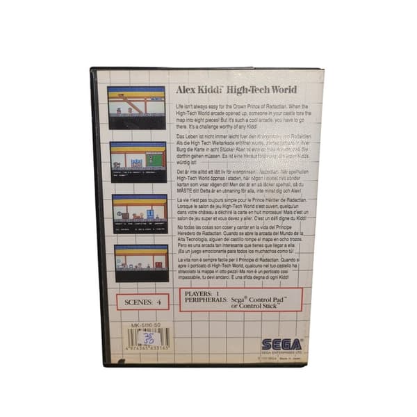 Alex Kidd: High-Tech World (EUR / MS)