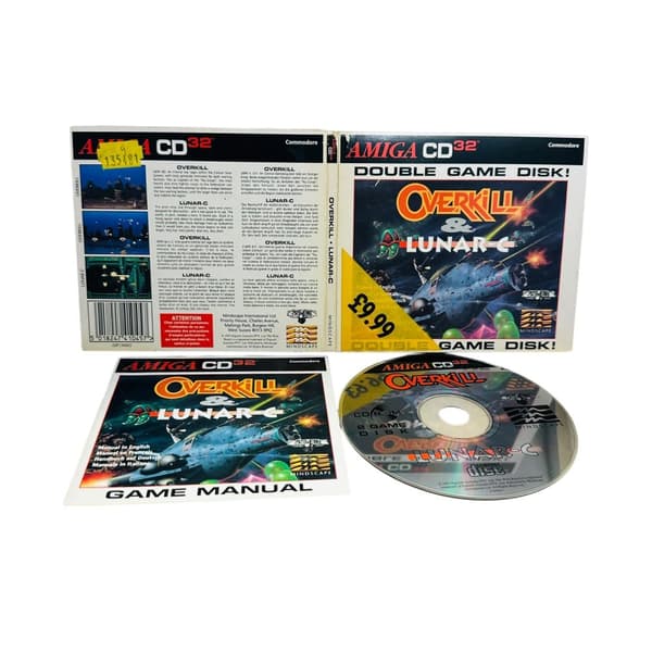 Overkill / Lunar-C (Amiga CD32)