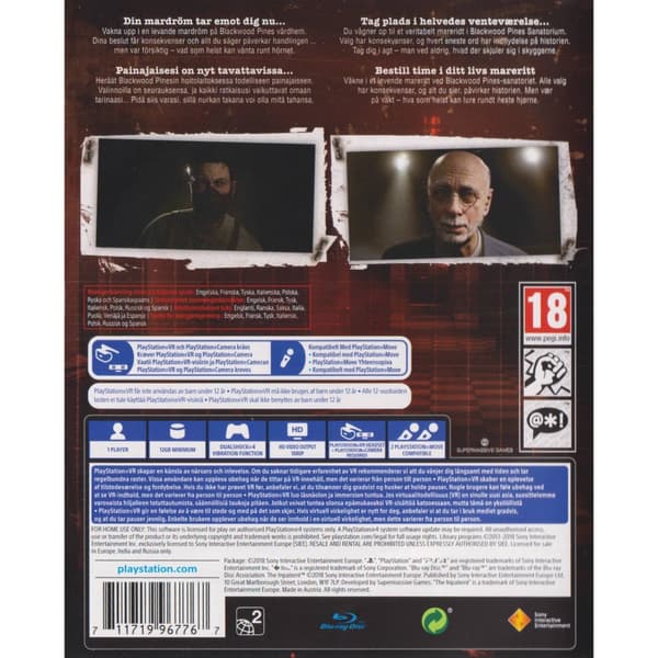The Inpatient Playstation 4 PS4 VR Nordic (Käytetty)