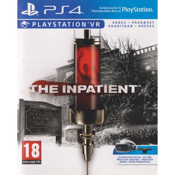 The Inpatient Playstation 4 PS4 VR Nordic (Brugt)