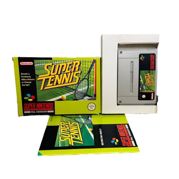 Super Tennis (UKV CIB / Super Nintendo SNES)