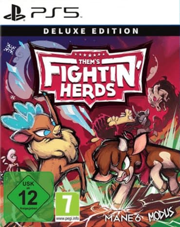 Thems Fightin Herds (Deluxe Edition) (DE/Multi in Game) (PlayStation 5)