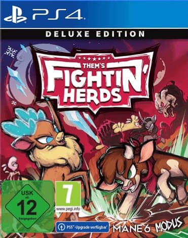 Thems Fightin Herds (Deluxe Edition) (DE/Multi in Game) (PlayStation 4)