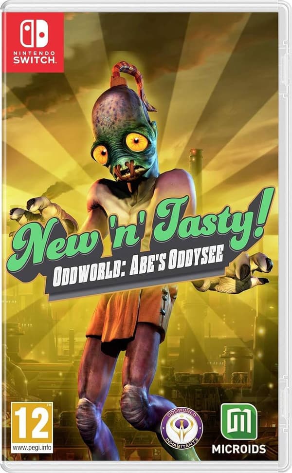 Oddworld: New n Tasty (Code in Box) (Nintendo Switch)