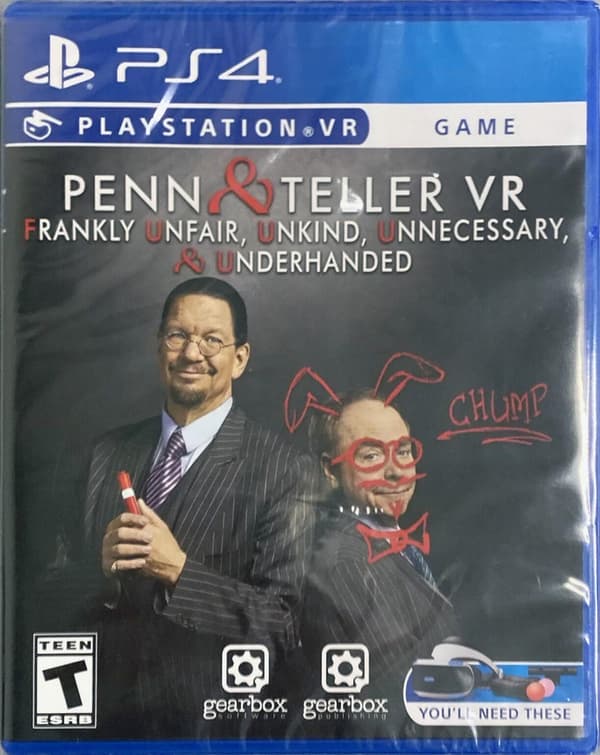 Penn  Teller VR: Frankly Unfair (Import) (PlayStation 4)