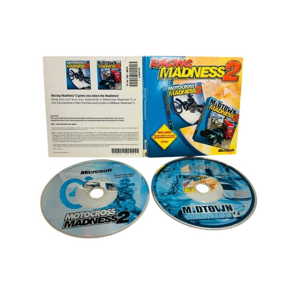 Racing Madness 2 Sleeve Motorcross Madness 2 Midtown Madness 2 (Beg PC