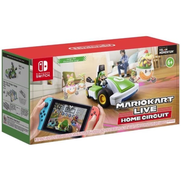 Mario Kart Live: Home Circuit (Luigi Set) • Nintendo Switch-spel
