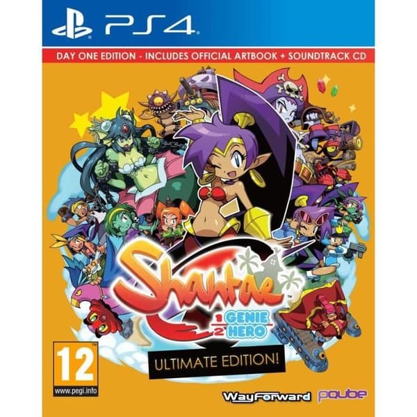 Shantae - Half Genie Hero: Ultimate Edition - Day One PS4-spel