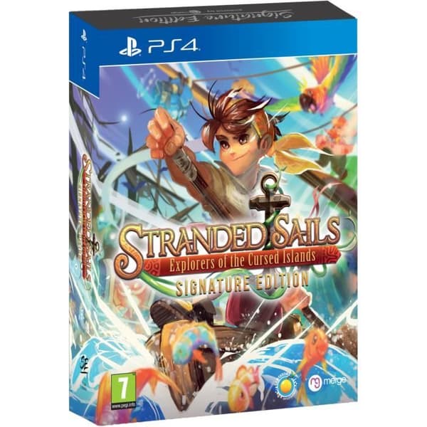 Videospel - Stranded Sails - Signaturutgåvan PS4 - Äventyr - PEGI 7+ - I låda
