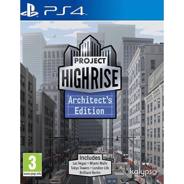 Projekt Highrise Arkitektens Utgåva PlayStation 4 italienska