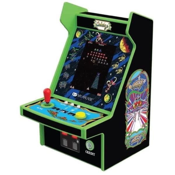 Retrokonsol My Arcade Micro Player PRO Galaga &amp; Galaxian - 7 cm högupplöst skärm