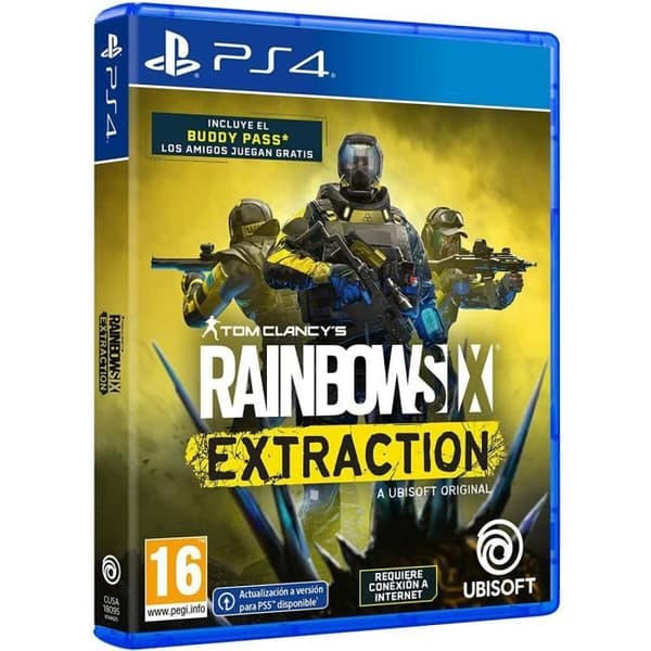 PlayStation 4 videospel Ubisoft Rainbow Six Extraction