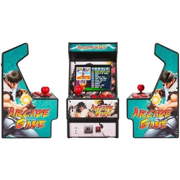 Mini Console Classic Retro Arcade Games - Ny 16-bitars konsol - 156 spel - 2,5 tums TFT-skärm