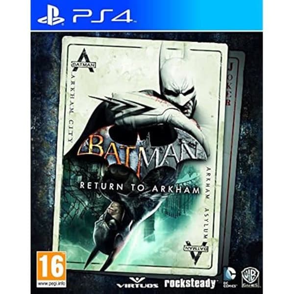 Batman: Return to Arkham - PS4 - Spel - Inkluderar Batman: Arkham Asylum och Batman: Arkham City - Remastrad