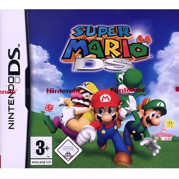 SUPER MARIO 64 / DS konsolspel- USED