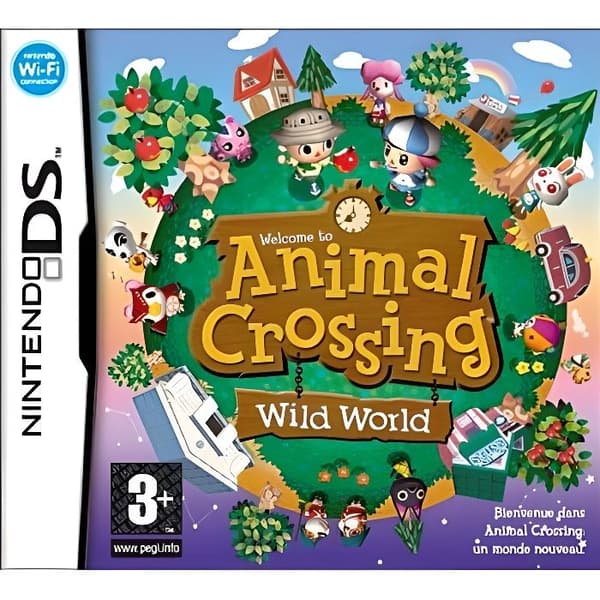 ANIMAL CROSSING WILD WORLD / DS-SPEL- USED