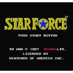 Star Force Nintendo NES SCN (Brukt)