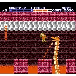 Zelda II The Adventure of Link Nintendo NES EEC (Brukt)