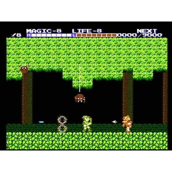 Zelda II The Adventure of Link Nintendo NES EEC (Brukt)
