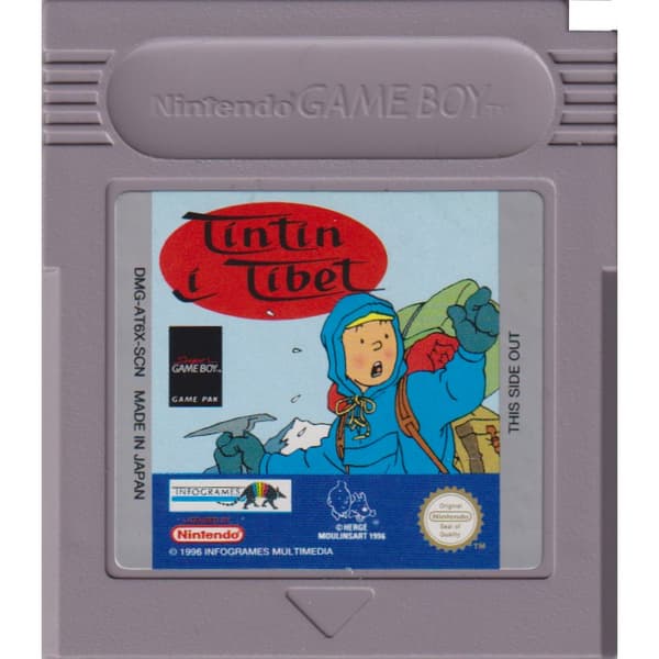 Tintin i Tibet Gameboy SCN (Brukt)