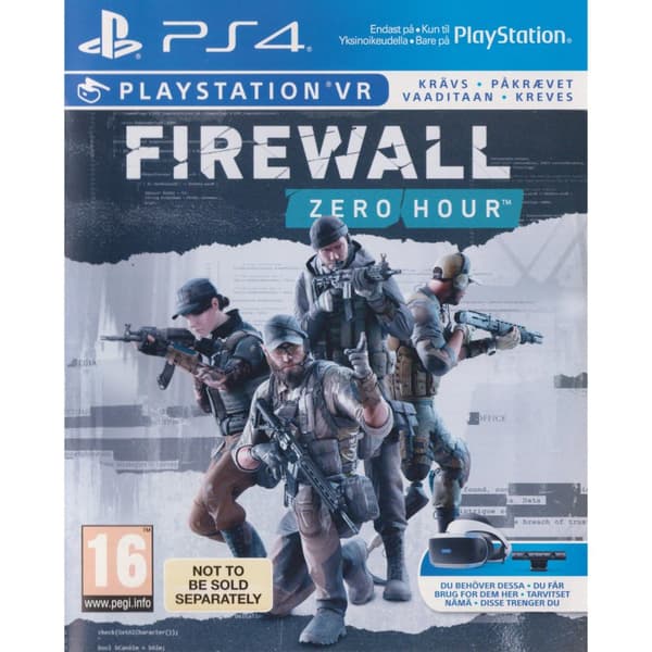 Firewall Zero Hour Playstation 4 PS4 VR Nordic Bundle Copy (Begagnad)
