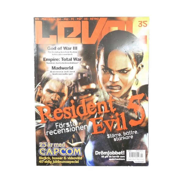 Level Nr 35 Resident Evil 5 25 år med CAPCOM God of war III