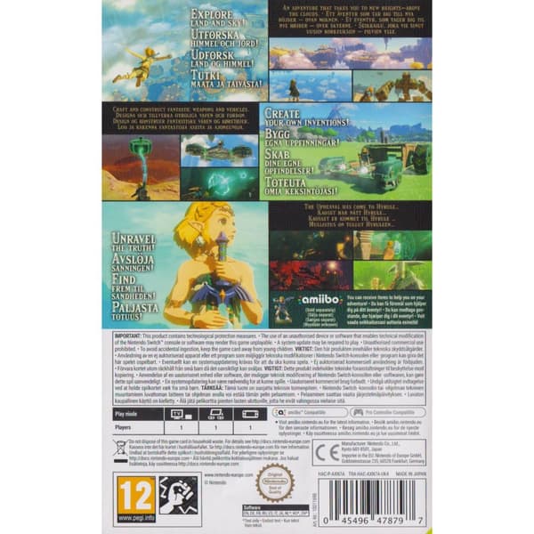 The Legend of Zelda Tears of the Kingdom Nintendo Switch