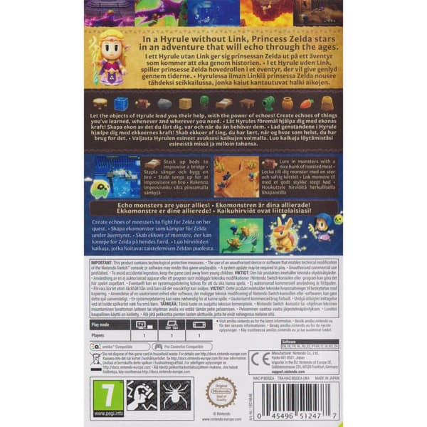 The Legend of Zelda Echoes of Wisdom Nintendo Switch