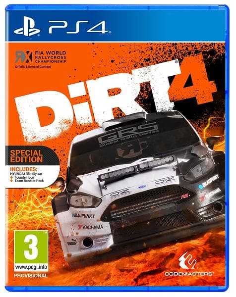 DiRT 4 (PS4) (Fyndvara)