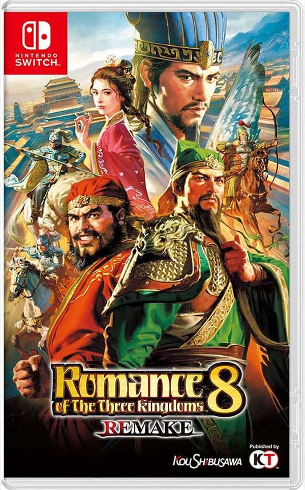 Romance of The Three Kingdoms 8 Remake (Import) (Nintendo Switch)