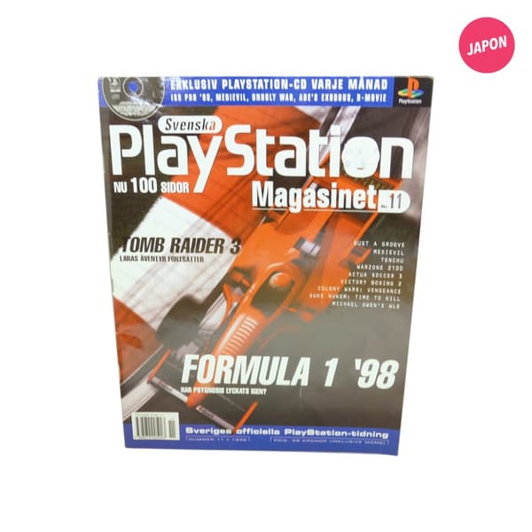 Svenska Playstation magasinet Nr 11, 1998