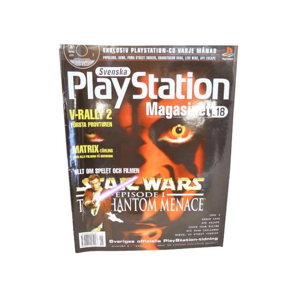 Svenska Playstation magasinet Nr 18