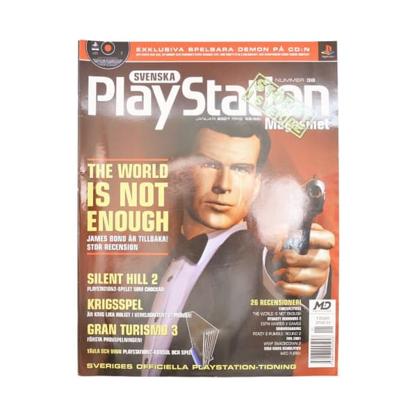 Svenska Playstation Magasinet Nr 38 The World is not enough / Silent Hill