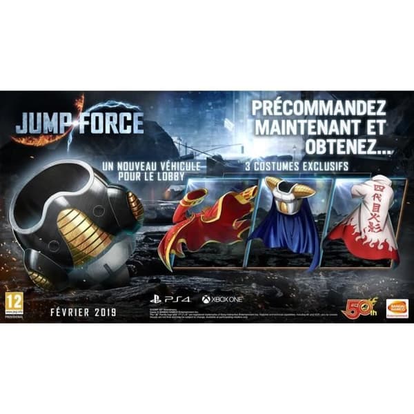 Jump Force PS4-spel- USED