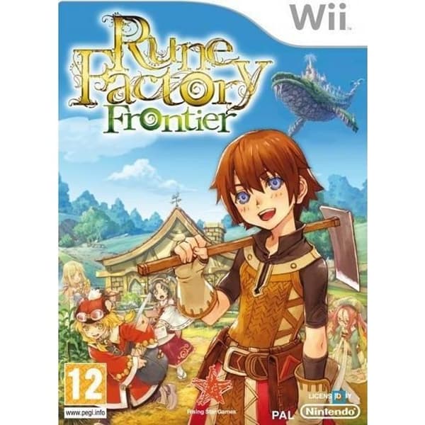 RUNE FACTORY FRONTIER / Wii-SPEL- USED