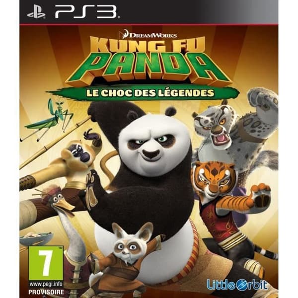 Kung Fu Panda 3: Clash of Legends PS3-spel- USED