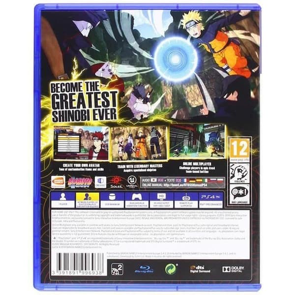 TV-spel - Bandai Namco Entertainment - Naruto till Boruto: Shinobi Striker - Action - Online - PS4- USED