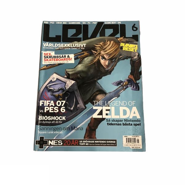 Level Nr 6 Legend of Zelda Nes 20 år Bioshock Sanningen om Mana