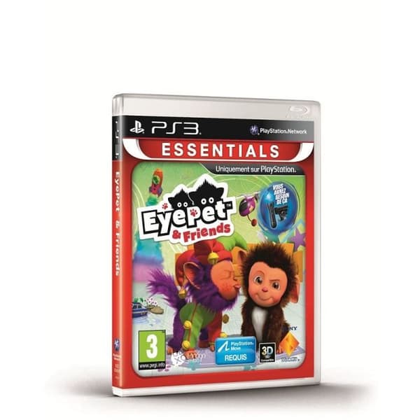 EYEPET & FRIENDS ESSENTIAL / PS3-konsolspel