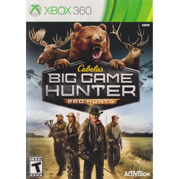 Cabelas Big Game Hunter Pro Hunts Xbox 360 ESRB (Brugt)