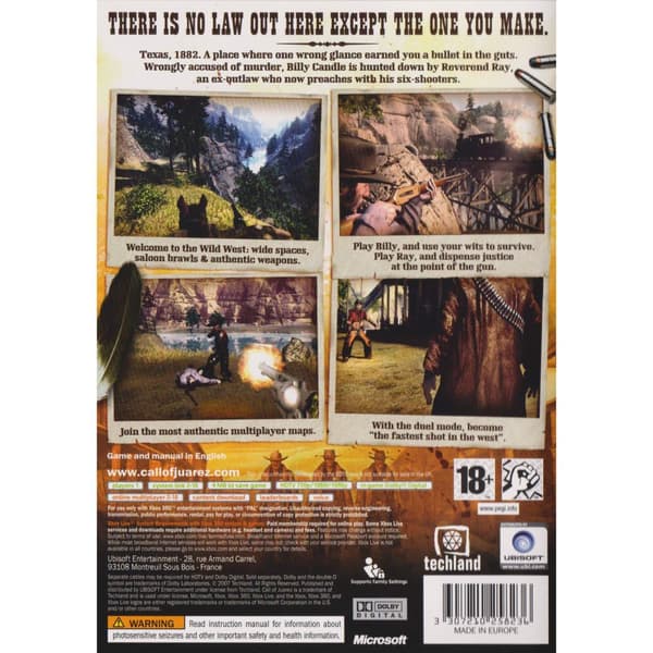 Call of Juarez Xbox 360 (Brugt)
