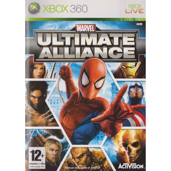 Marvel Ultimate Alliance Xbox 360 Nordic (Käytetty)