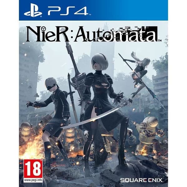 PS4-spel - Square Enix - Nier: Automata - Texter på Franska - Standardutgåvan - Action 18+