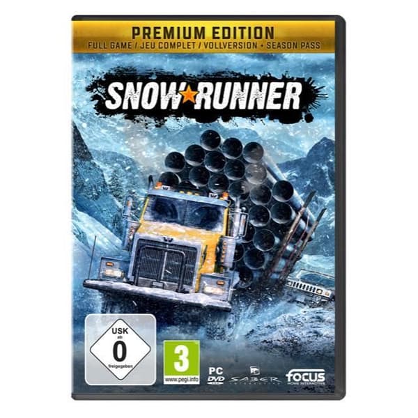 SnowRunner Premium Edition PC-spel DVD ROM