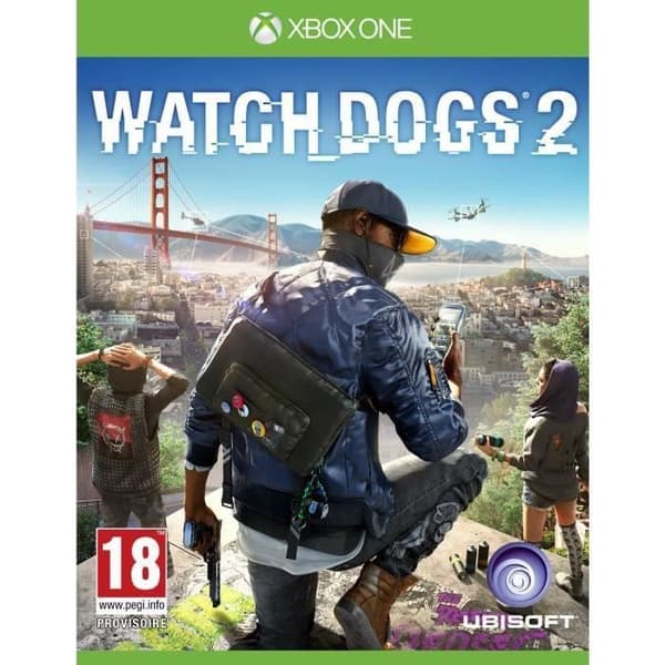 Videospel - Ubisoft - Watch Dogs 2 - Xbox One - Action - Standard Edition - 18+