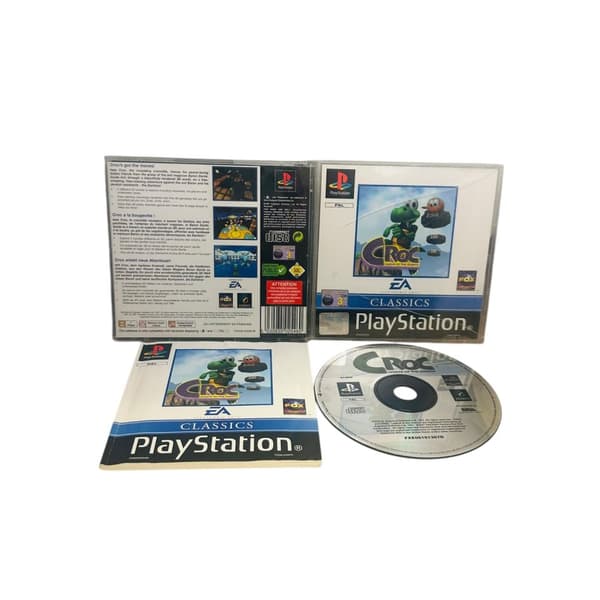 Croc Legend of the gobbos (EUR /EA Classics  Sony Playstation PS1)