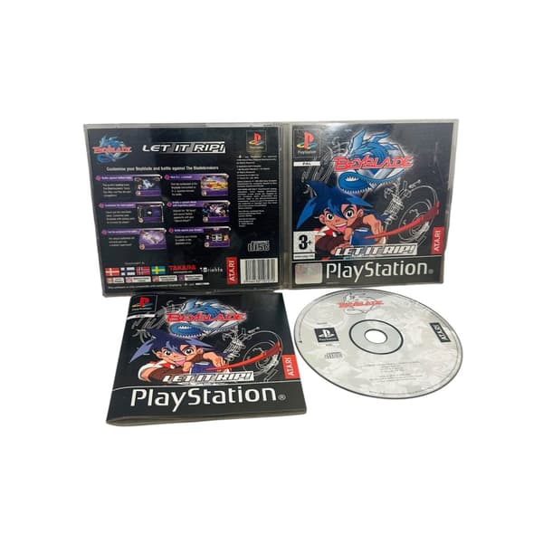 Beyblade Let it Rip (Svensk version / PS1)