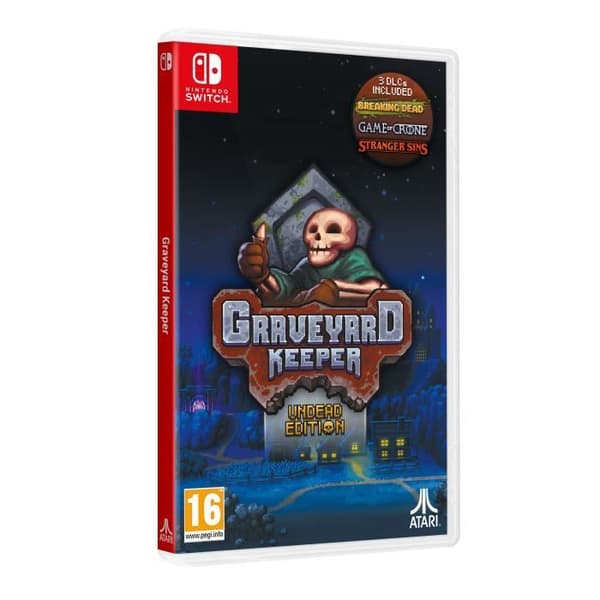 Videospel - Atari Inc. - Graveyard Keeper: Undead Edition - Nintendo Switch - Kassettes - PEGI 16+