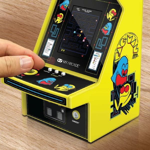 Kannettava pelikonsoli My Arcade Micro Player PRO - Pac-Man Retro Games Keltainen