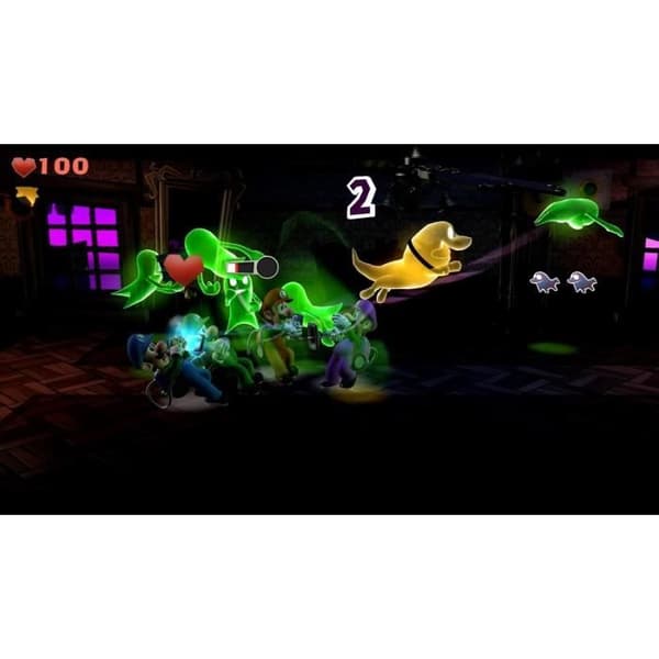 Videospel - Nintendo - Luigi's Mansion 2 HD - Äventyr - Upp till 4 spelare - PEGI 7+